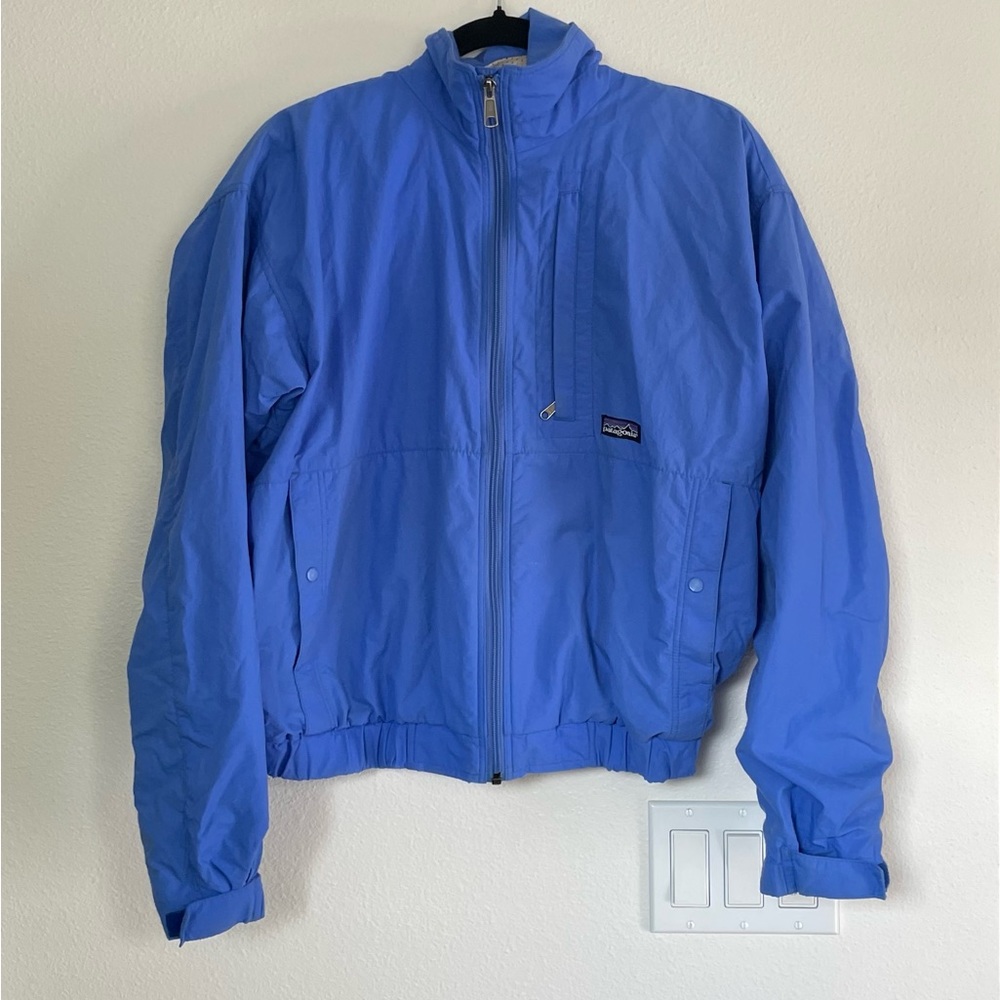 Vintage Patagonia Blue Windbreaker Sz Small